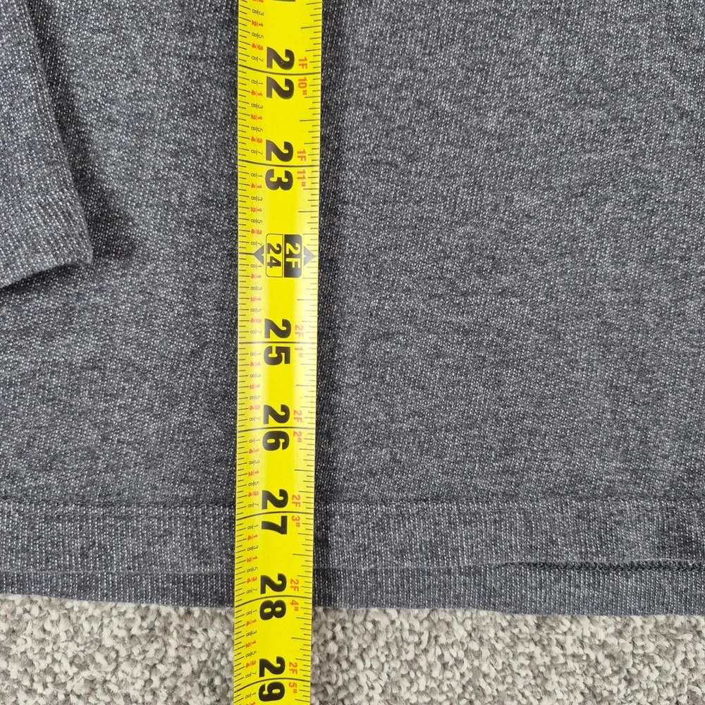 Patagonia Sweatshirt Mens Large Gray Splitter Script Lightweight Crew Neck
